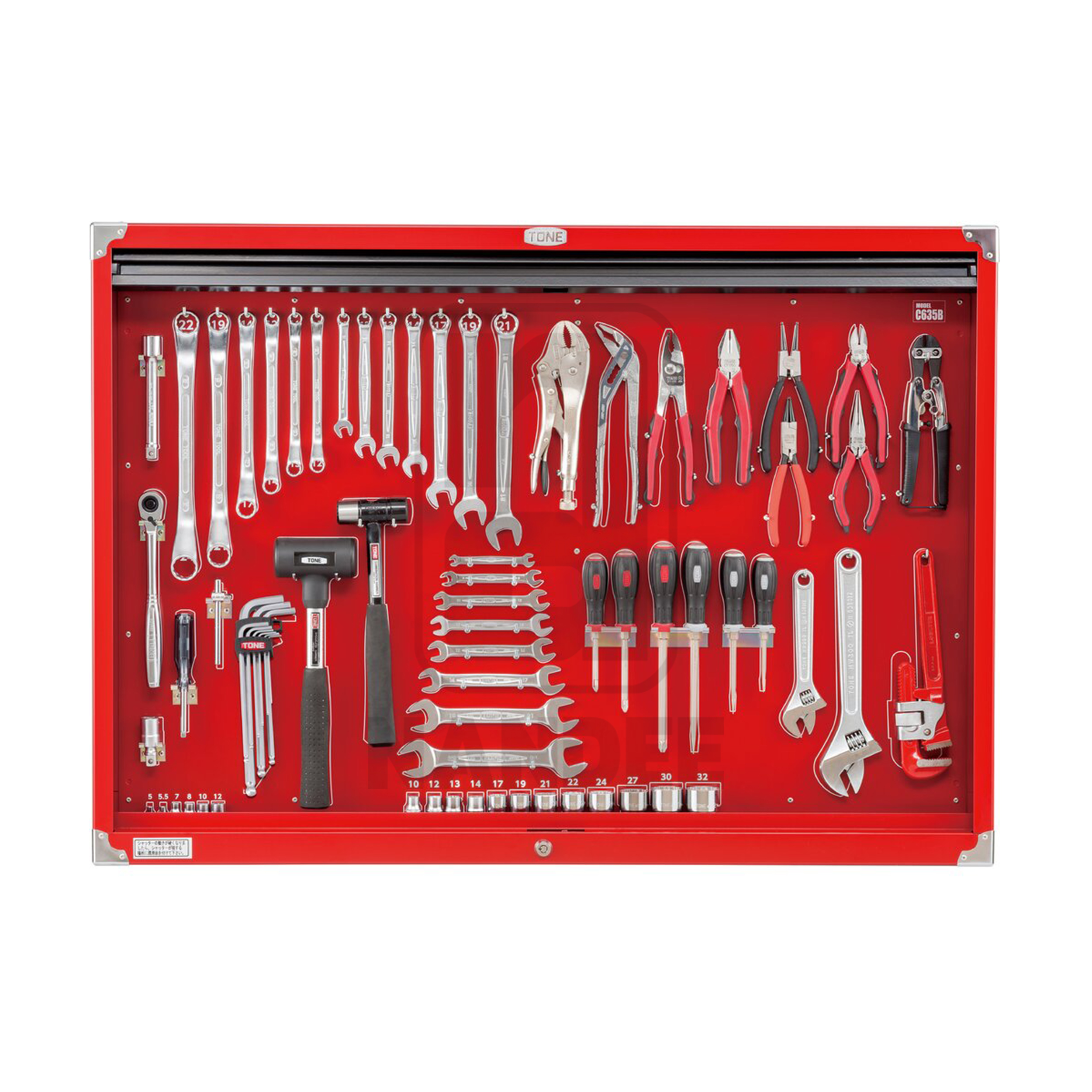 Hanging Panel With 89 Tools (111-89-C635(G))