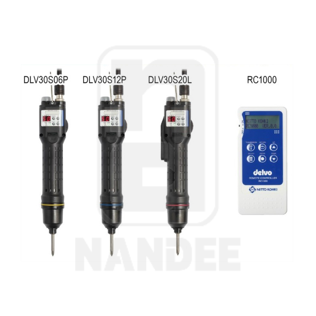 ไขควงไฟฟ้าไม่มีแปลงถ่าน รุ่น S Series (Variable speed type) DLV30S/45S/70S