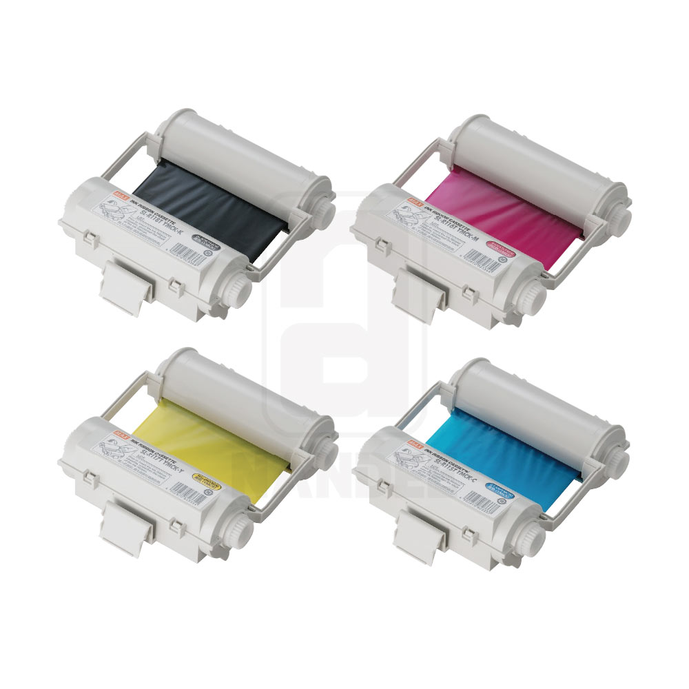 หมึกพิมพ์ Ribbon YMCK สำหรับรุ่น CPM-100HG5M-MBN