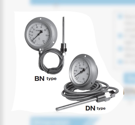 STEAM PRESSURE TYPE REMOTE THERMOMETER