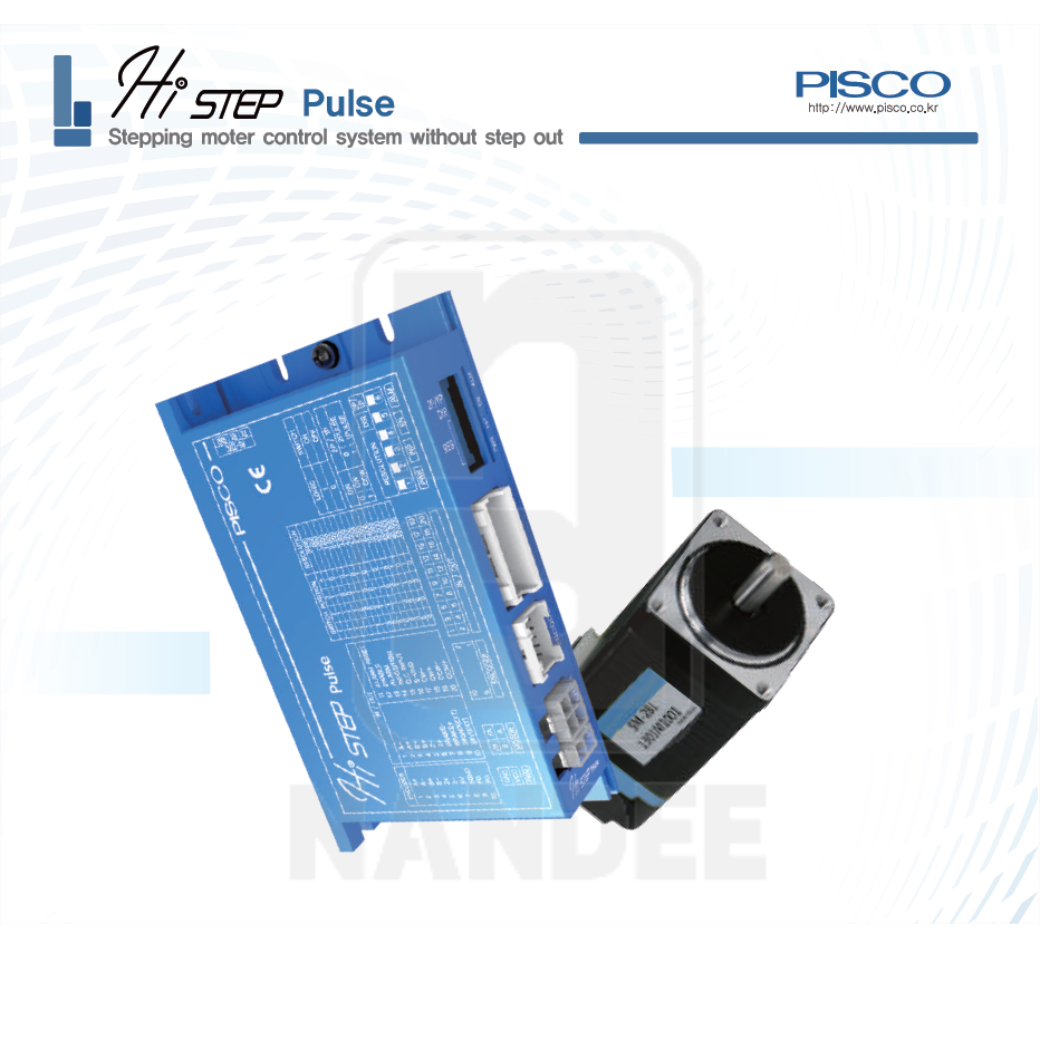 ชุดมอเตอร์ Stepping motor control system without step out PISCO รุ่น Hi STEP Pluse series