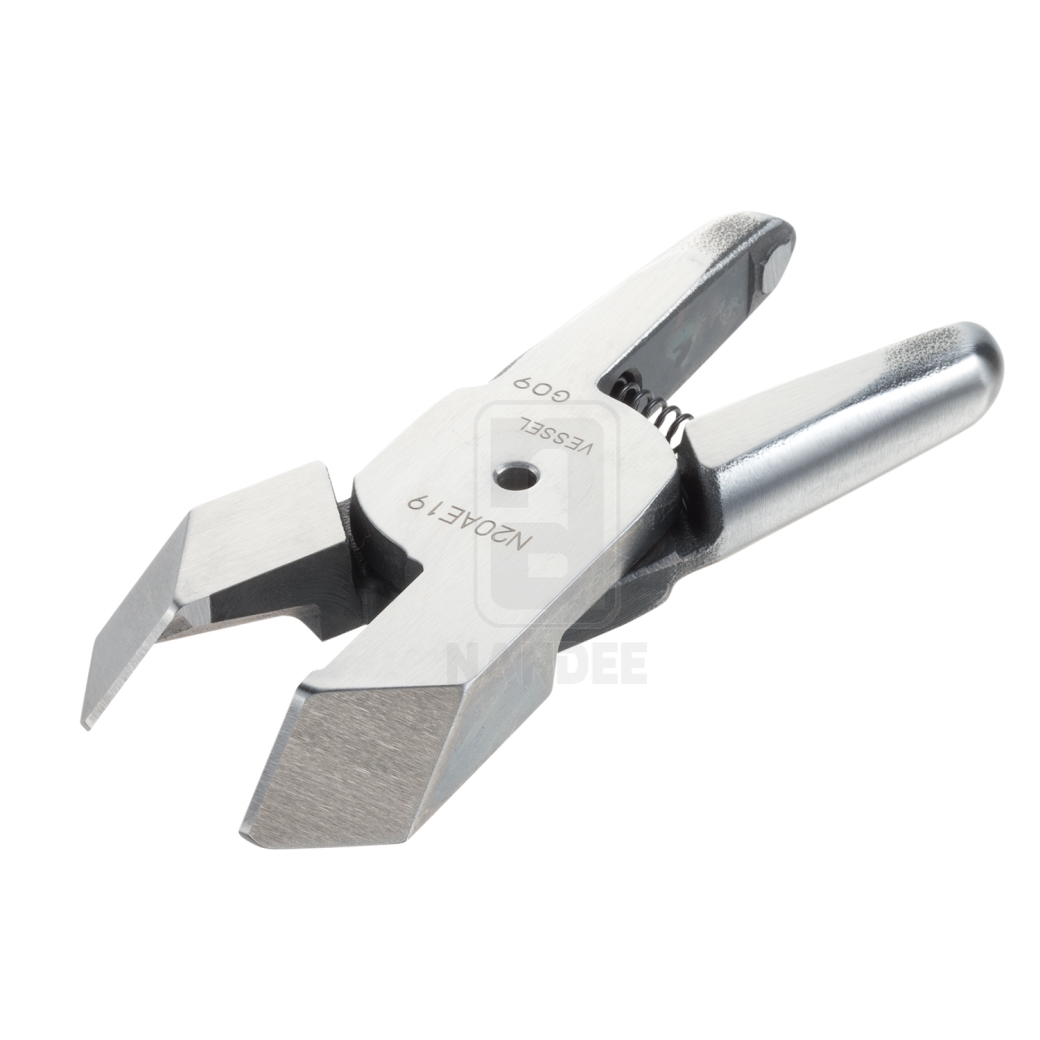 ปากกรรไกร Angled nipping blades for plastic สำหรับ cutting and crimping