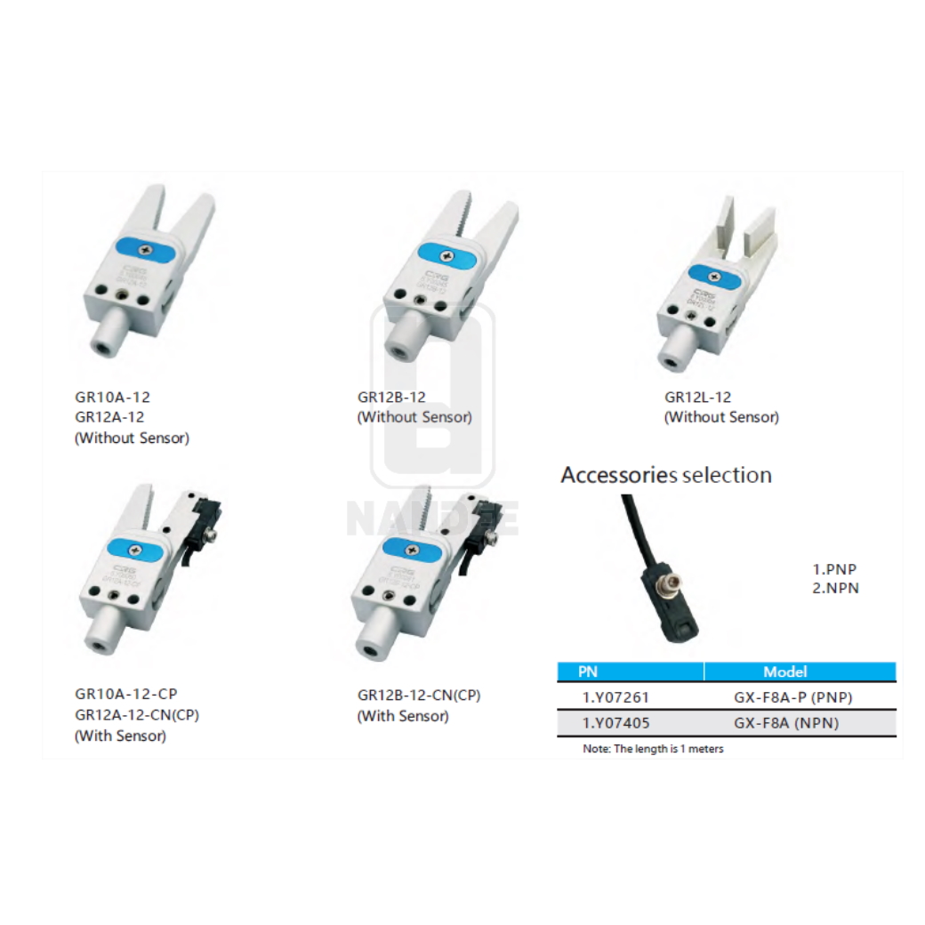 SPRUE GRIPPER GR12 SERIES CRG